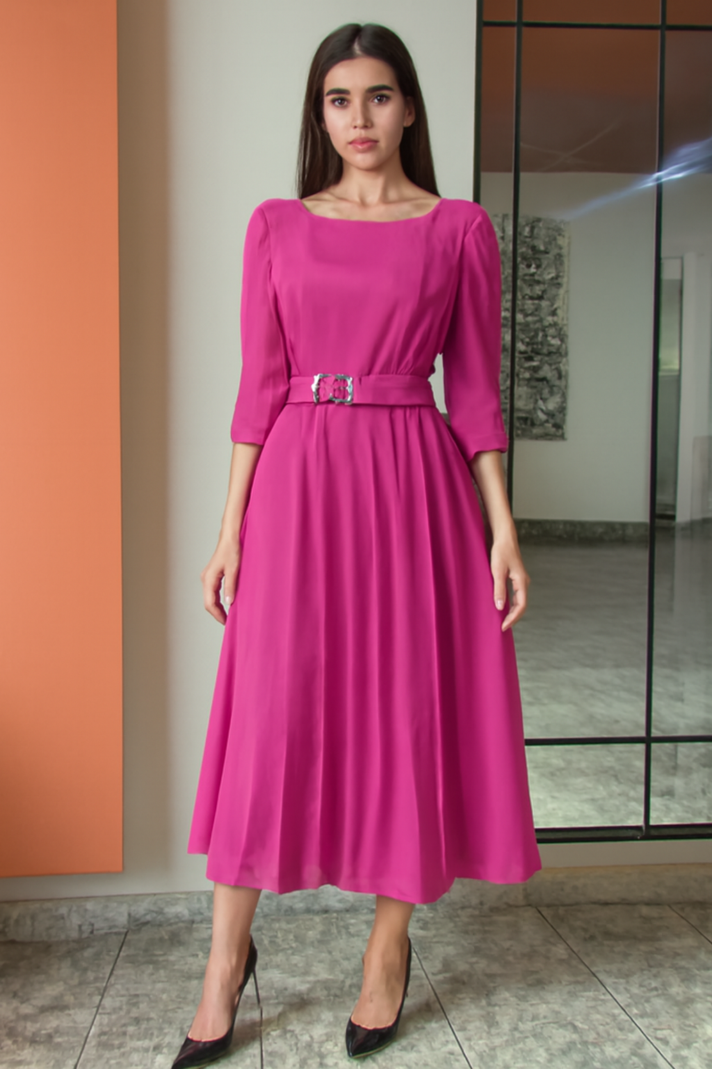 Vestido Fucsia