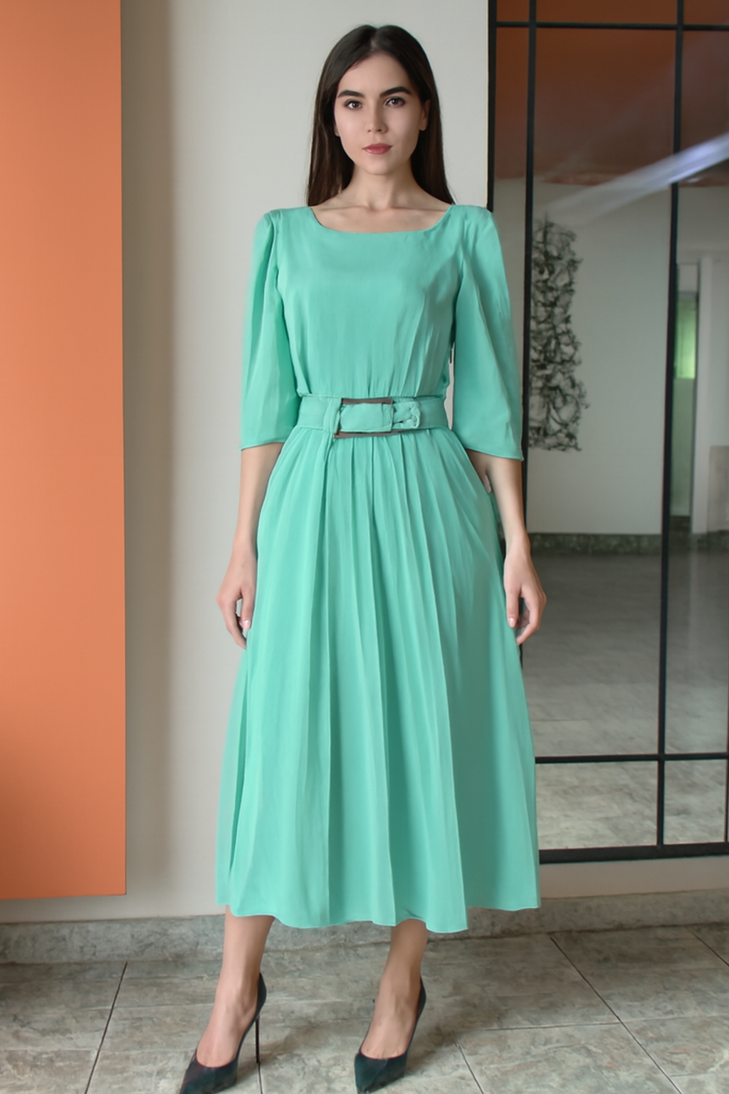 Vestido Verde Menta